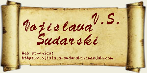 Vojislava Sudarski vizit kartica